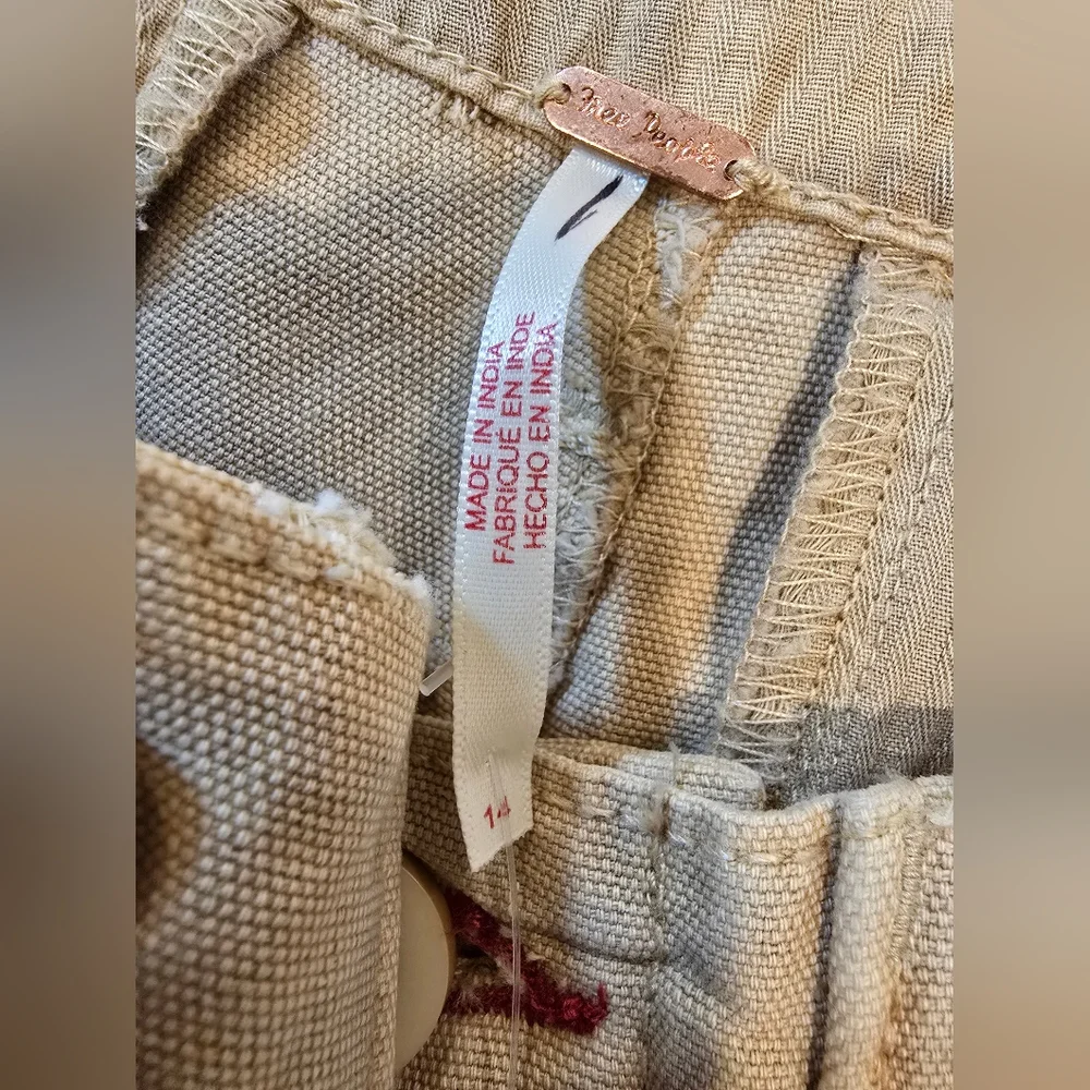 Free People Womens All Yours Micro Shorts Size 14 - Picture 7 of 12